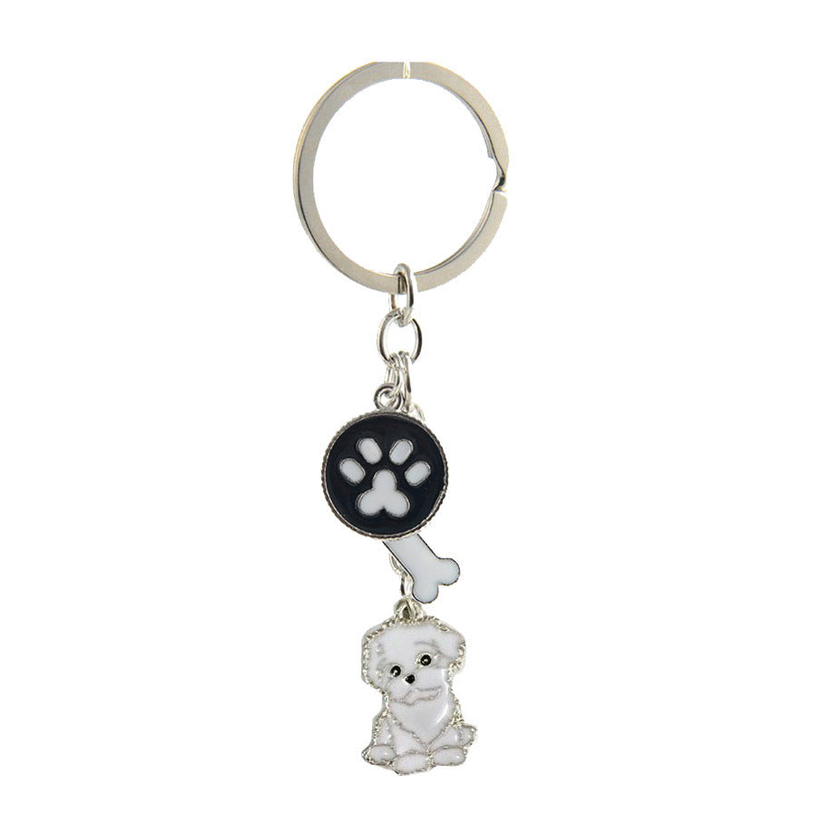 Wholesale Zinc Alloy Pet Keychain